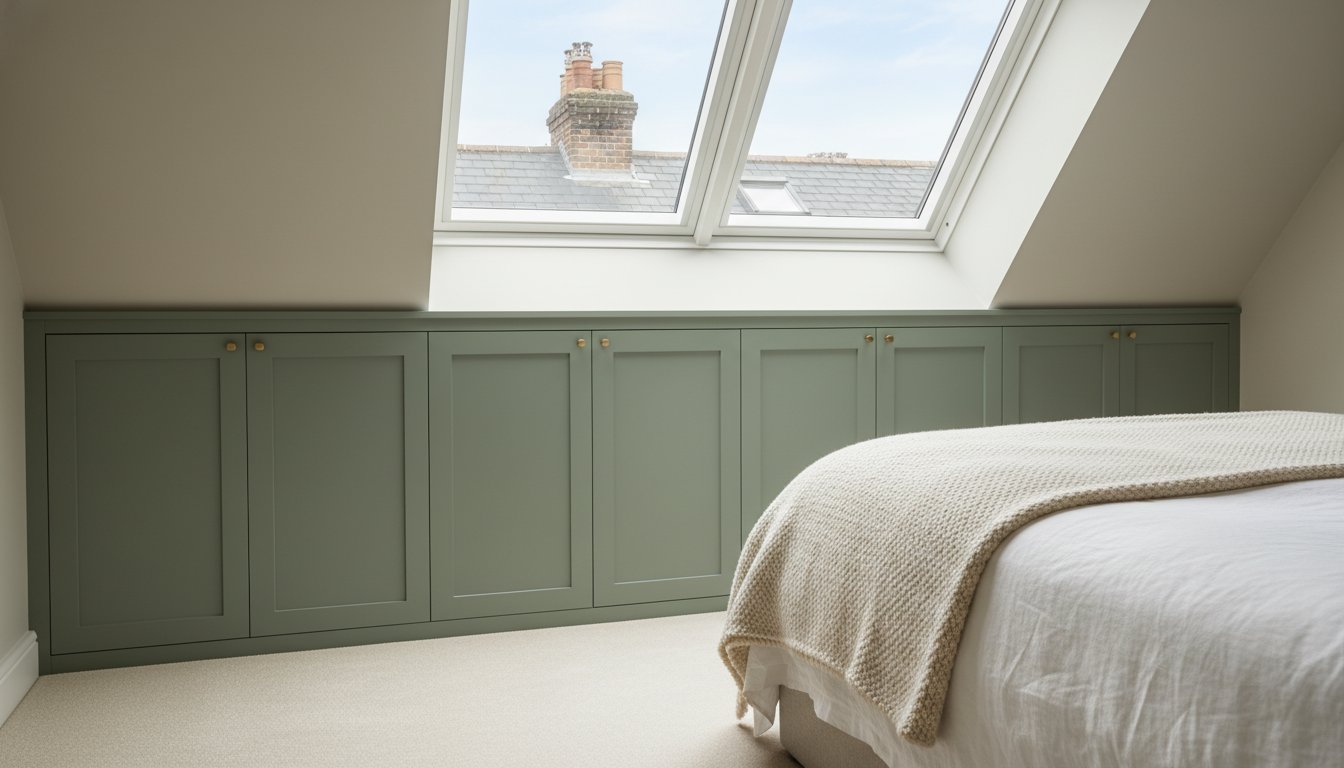 Fitted Wardrobes for Sloped Ceilings: A Guide to Bespoke Loft Storage