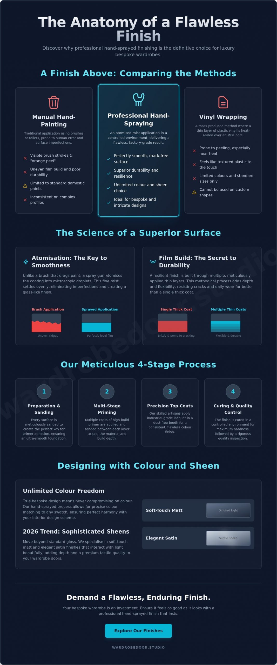 The Art of Hand-Sprayed Wardrobe Finishing: A 2026 Luxury Guide