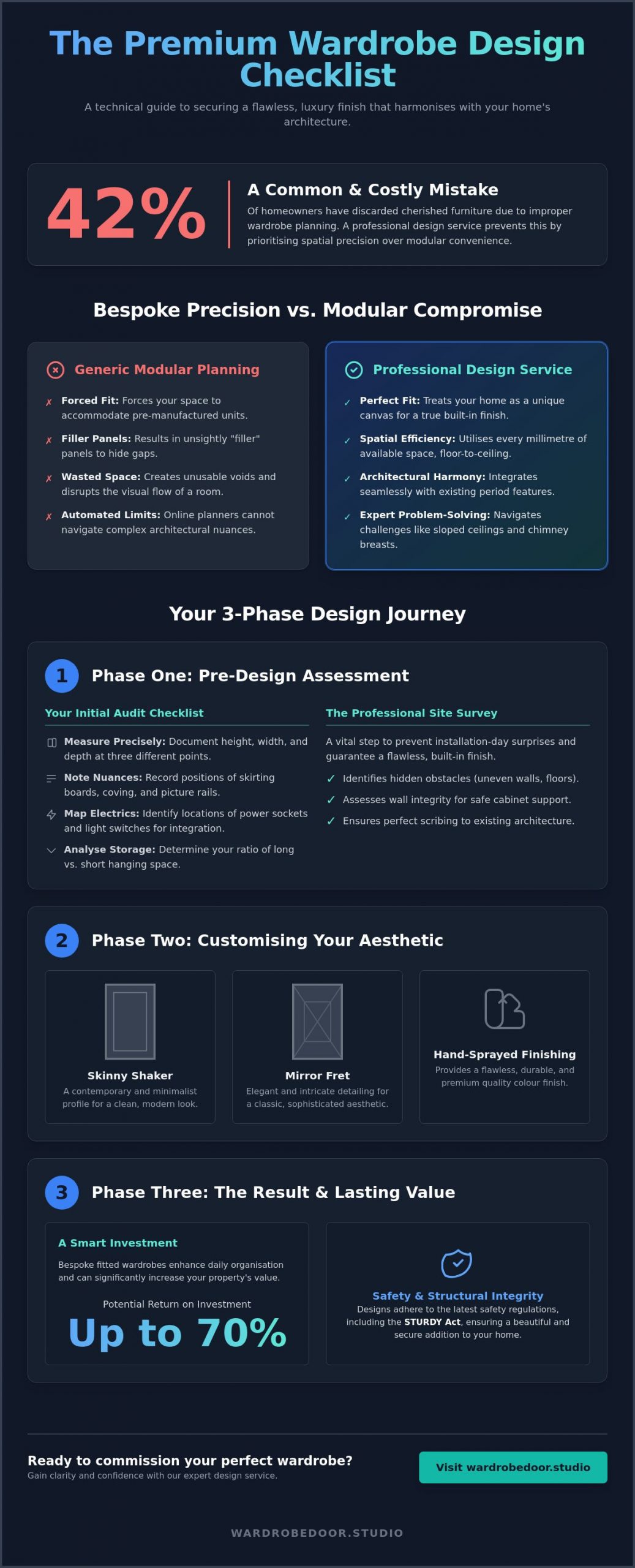 The Bespoke Wardrobe Design Service Checklist: A 2026 Luxury Guide