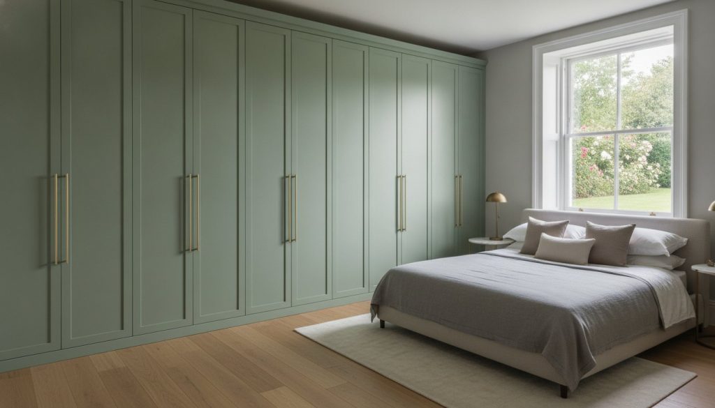 Skinny Shaker Doors UK: 5 Modern Design Examples for Bespoke Wardrobes