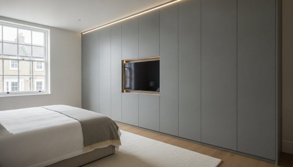 Bespoke Wardrobe with TV Space: The 2026 Guide to Luxury Bedroom Integration - Hero Image Bespoke Wardrobe with TV Space: The 2026 Guide to Luxury Bedroom Integration