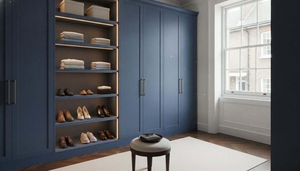 Luxury Walk-in Wardrobe Design: The 2026 Guide to Bespoke British Craftsmanship - Hero Image Luxury Walk-in Wardrobe Design: The 2026 Guide to Bespoke British Craftsmanship